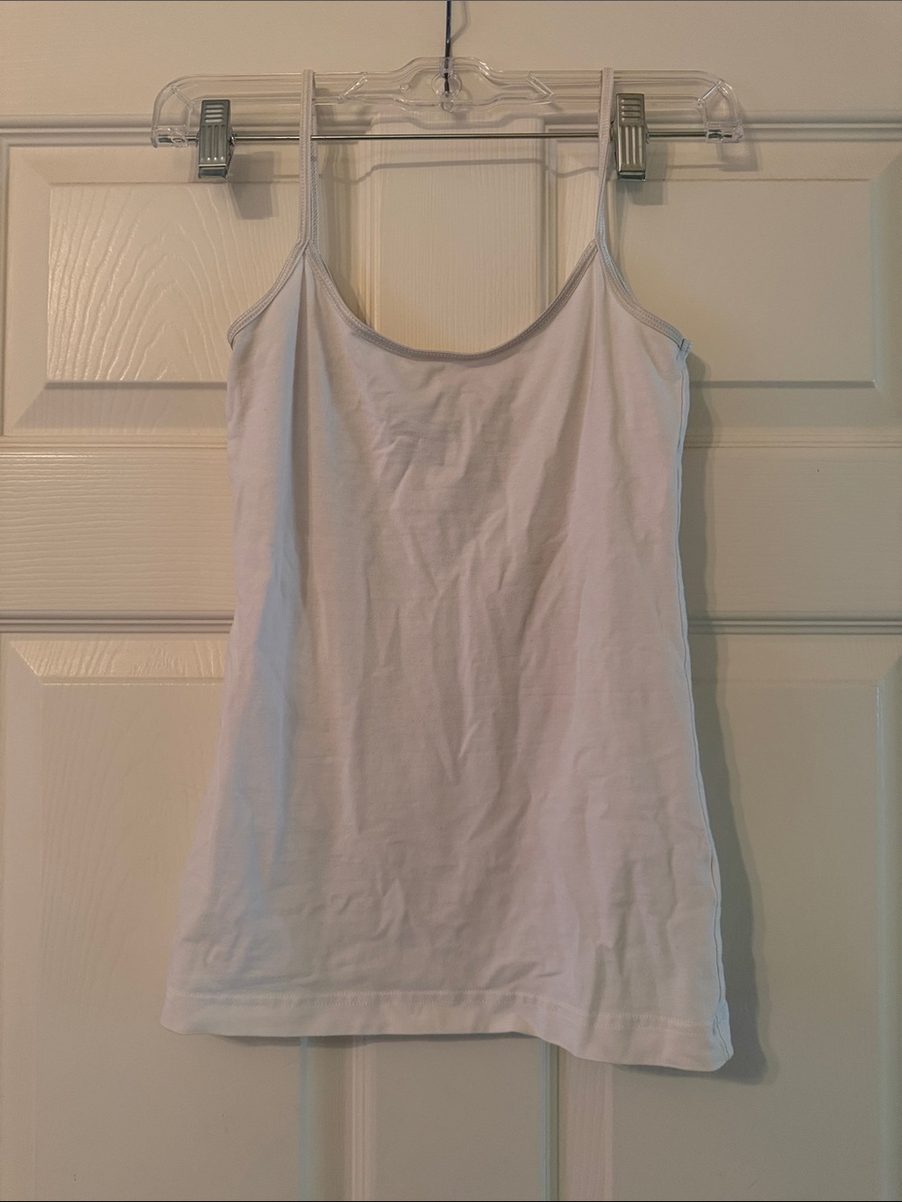 bp White Slim-Strap Camisole